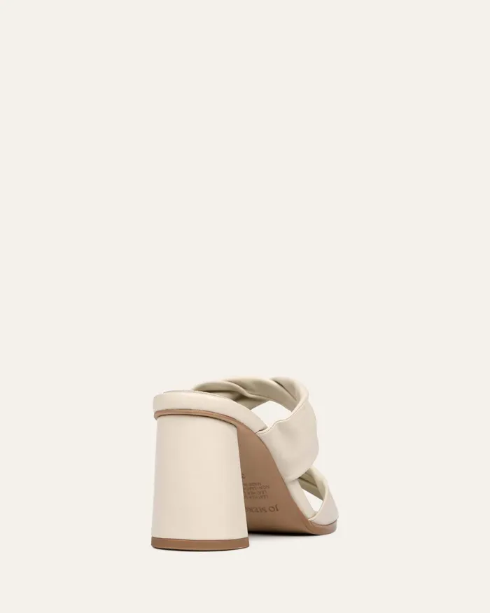 HIGH HEELS Caylie high heel sandals bone leather jomercer Women HIGH HEELS Caylie high heel sandals bone leather jomercer Women