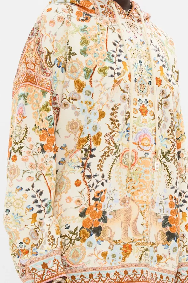 HOODY WITH POCKETS IN HONOUR OF HEIRLOOMS In Honour Of Heirlooms Womens Camilla Knitwear