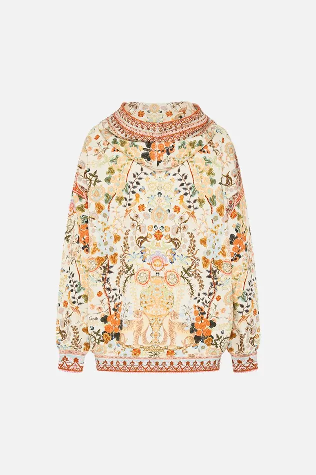 HOODY WITH POCKETS IN HONOUR OF HEIRLOOMS In Honour Of Heirlooms Womens Camilla Knitwear