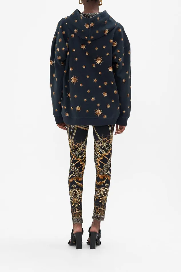 HOODY WITH POCKETS MASKED AT MOONLIGHT Masked Moonlight Womens Camilla Knitwear