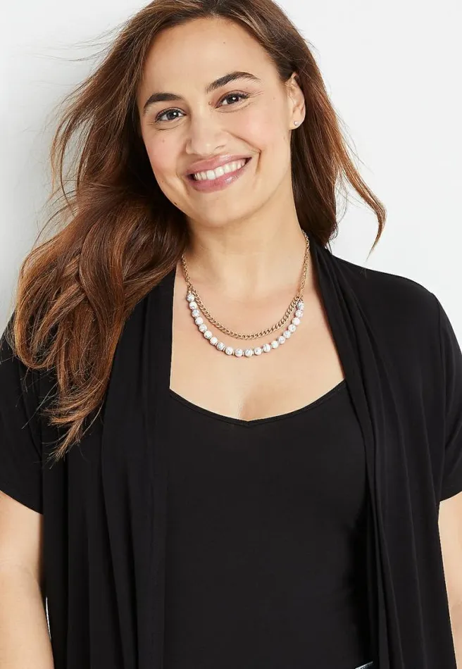 Howlite Drape Necklace Women Maurices Jewelry