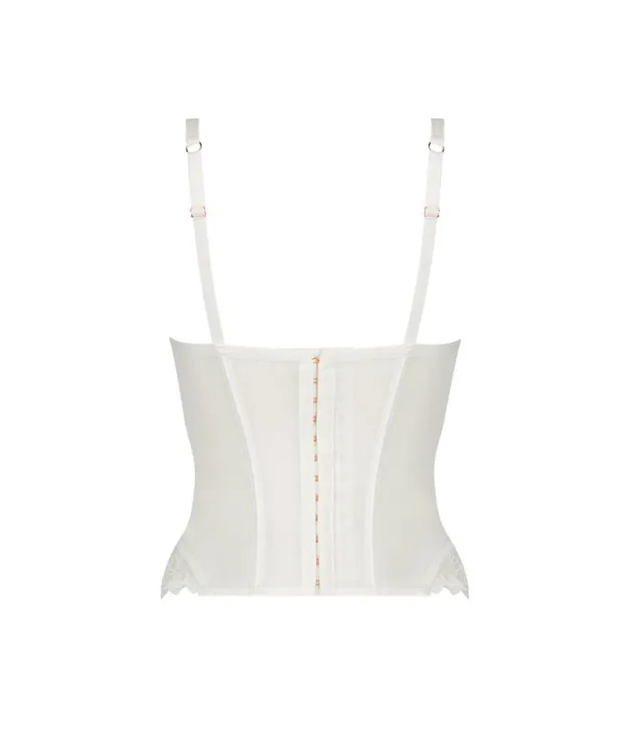 Hunkemller Cesca Bustier 8211 White White 8211 Women Hunkemller Cesca Bustier 8211 White White 8211 Women