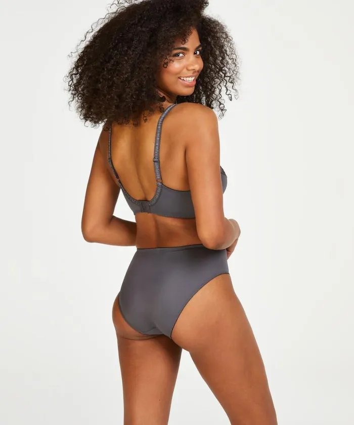 Hunkemller Diva NonPadded Underwired Bra 8211 Gray Gray 8211 Women Hunkemller Diva NonPadded Underwired Bra 8211 Gray Gray 8211 Women