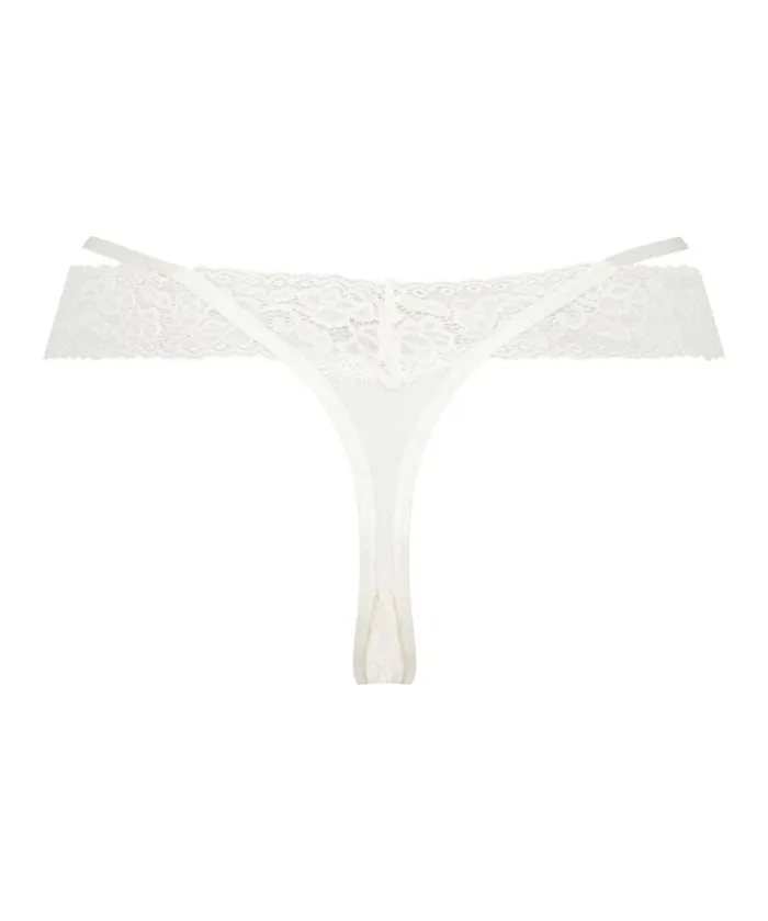 Hunkemller Elliena Extra Low V Thong 8211 White White 8211 Women