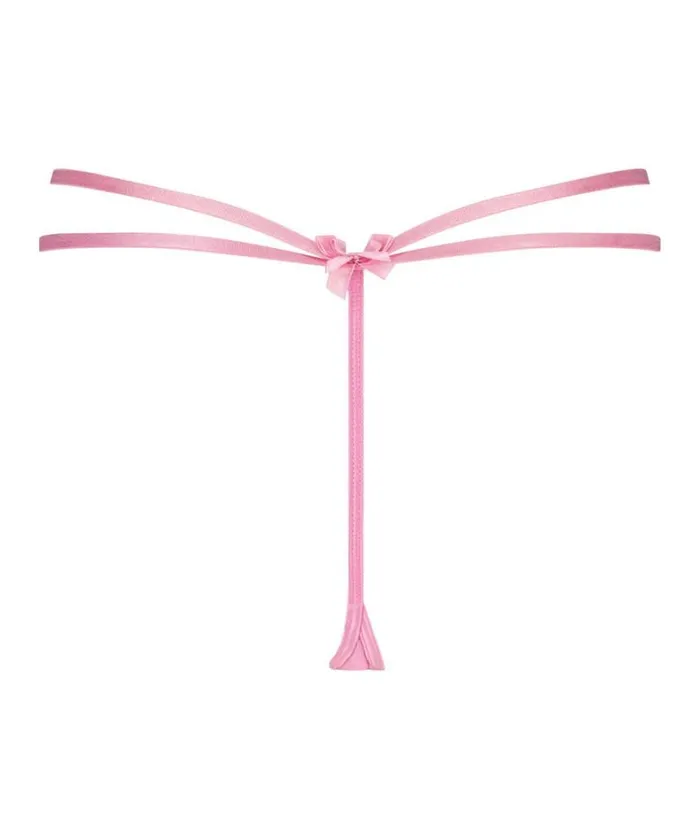 Hunkemller Esme High Leg Thong 8211 Pink 8211 Women Hunkemller Esme High Leg Thong 8211 Pink 8211 Women