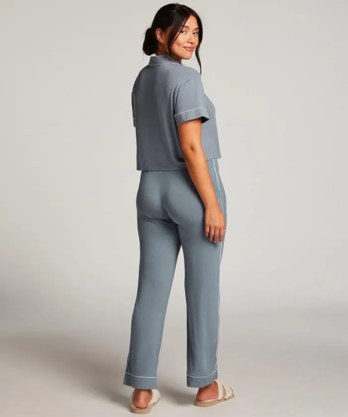 Hunkemller Essential Jersey Pants 8211 Blue Blue 8211 Women Hunkemller Essential Jersey Pants 8211 Blue Blue 8211 Women