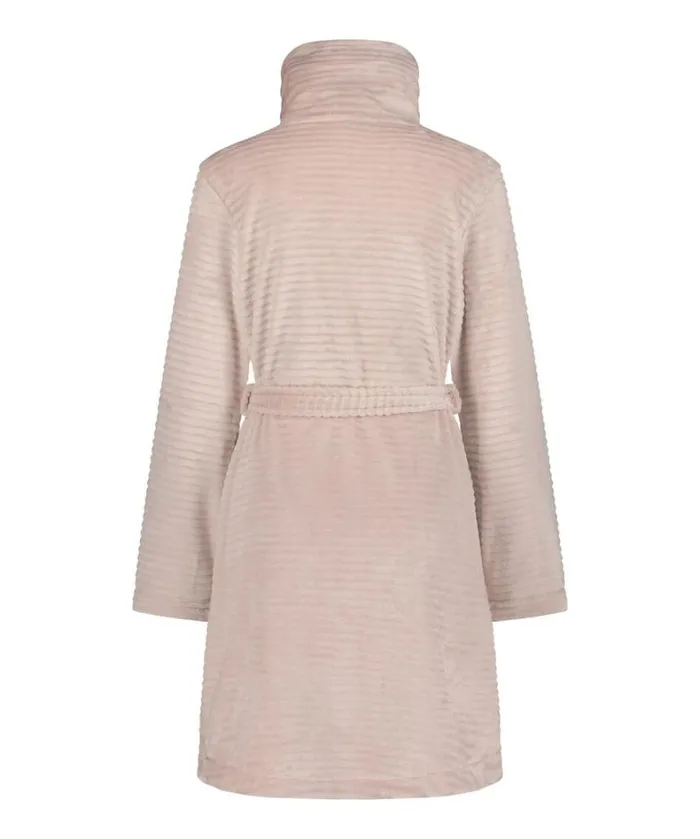 Hunkemller Fleece Zip Bathrobe 8211 Pink Pink 8211 Women Hunkemller Fleece Zip Bathrobe 8211 Pink Pink 8211 Women