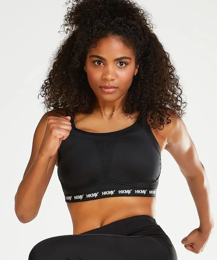 Hunkemller HKMX Sports Bra The Elite Level 3 8211 Black Black 8211 Women