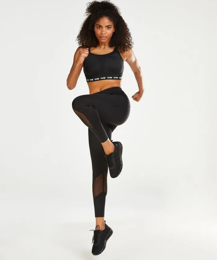 Hunkemller HKMX Sports Bra The Elite Level 3 8211 Black Black 8211 Women