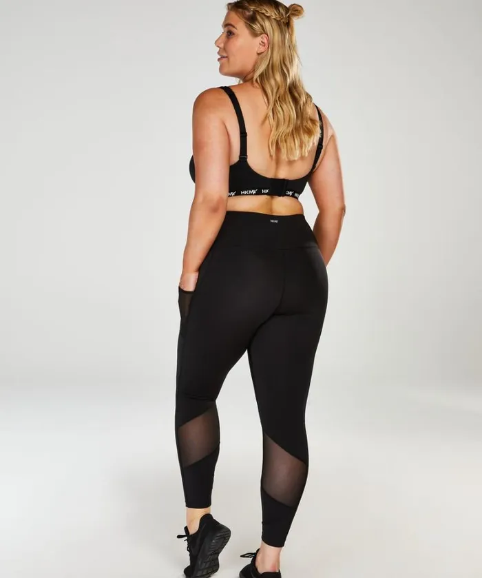 Hunkemller HKMX Sports Bra The Elite Level 3 8211 Black Black 8211 Women