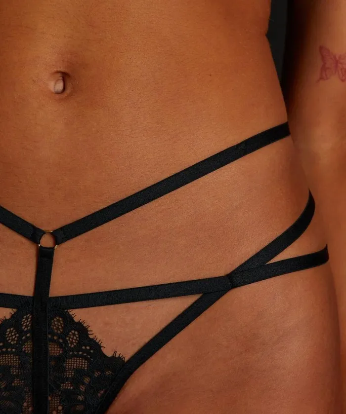 Hunkemller Iggy Thong 8211 Black Black 8211 Women Hunkemller Iggy Thong 8211 Black Black 8211 Women
