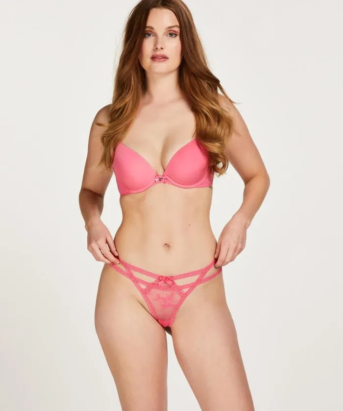 Hunkemller Irina Thong 8211 Pink Pink 8211 Women