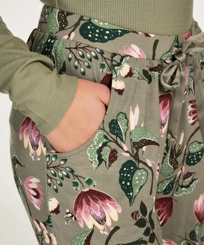 Hunkemller Jersey Pyjama Pants 8211 Green Green 8211 Women