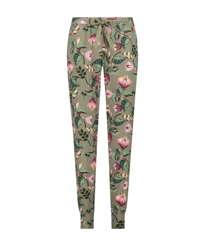 Hunkemller Jersey Pyjama Pants 8211 Green Green 8211 Women