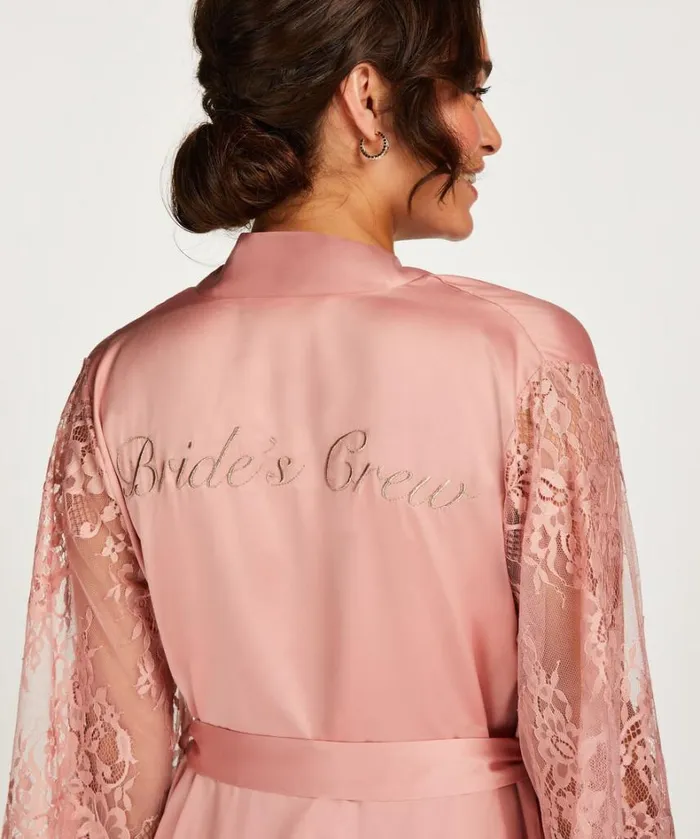 Hunkemller Kimono Satin Bridal 8211 Pink Pink 8211 Women
