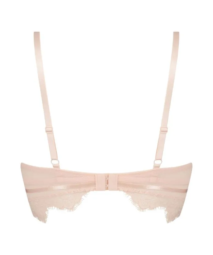 Hunkemller Marilee Padded Underwired Longline Bra 8211 Pink Pink 8211 Women Hunkemller Marilee Padded Underwired Longline Bra 8211 Pink Pink 8211 Women