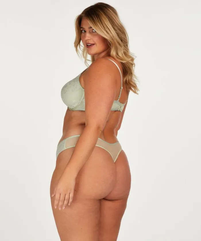 Hunkemller Meghan Padded Underwired Bra 8211 Green Green 8211 Women