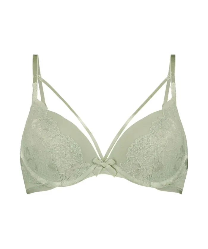 Hunkemller Meghan Padded Underwired Bra 8211 Green Green 8211 Women