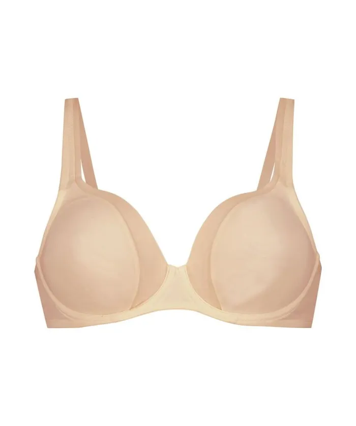 Hunkemller Mesh Nonpadded Underwired Bra 8211 Beige Beige 8211 Women Hunkemller Mesh Nonpadded Underwired Bra 8211 Beige Beige 8211 Women