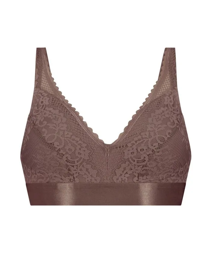 Hunkemller Morgan Prosthetic Underwireless Bra 8211 Brown Brown 8211 Women