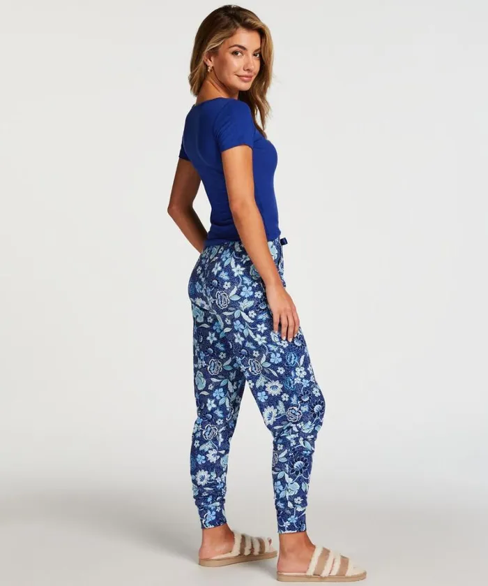 Hunkemller Petite Jersey Pyjama Pants 8211 Blue Blue 8211 Women