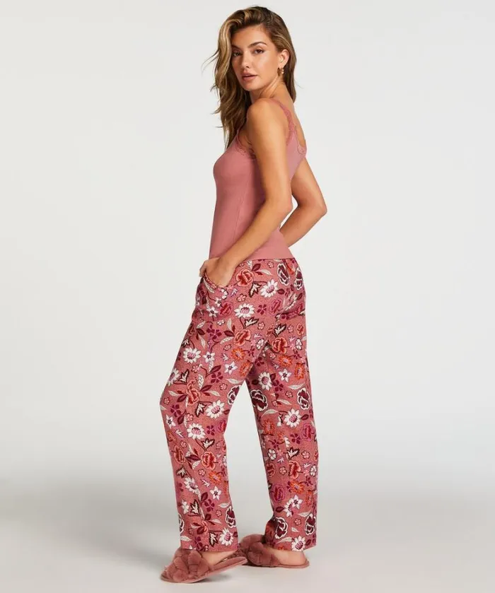 Hunkemller Pyjama Pants Woven 8211 Pink Pink 8211 Women Hunkemller Pyjama Pants Woven 8211 Pink Pink 8211 Women