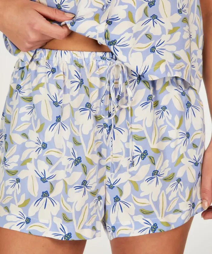 Hunkemller Pyjama Shorts 8211 Blue Blue 8211 Women