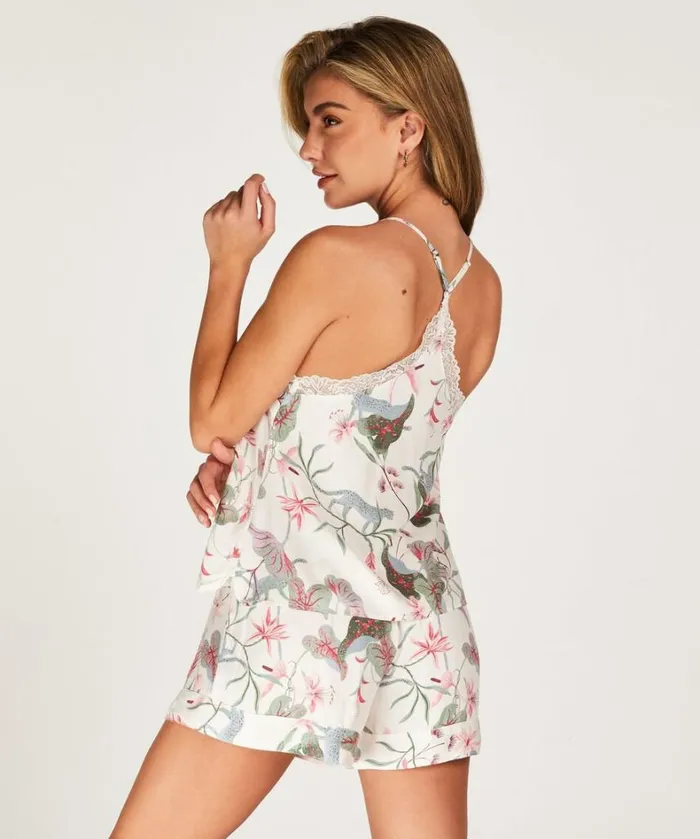 Hunkemller Pyjama Shorts 8211 White White 8211 Women Hunkemller Pyjama Shorts 8211 White White 8211 Women