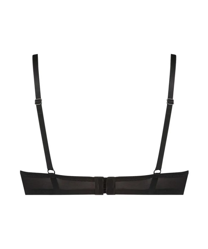 Hunkemller Teddy Padded Underwired Bra 8211 Black Black 8211 Women Hunkemller Teddy Padded Underwired Bra 8211 Black Black 8211 Women