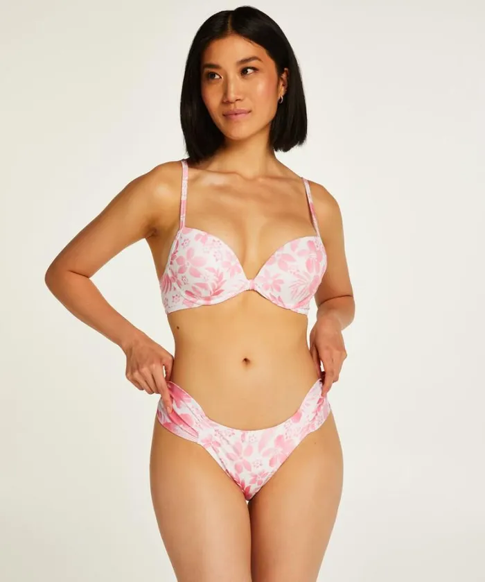 Hunkemller Tropical Padded Underwired Bikini Top 8211 Black 8211 Women Hunkemller Tropical Padded Underwired Bikini Top 8211 Black 8211 Women