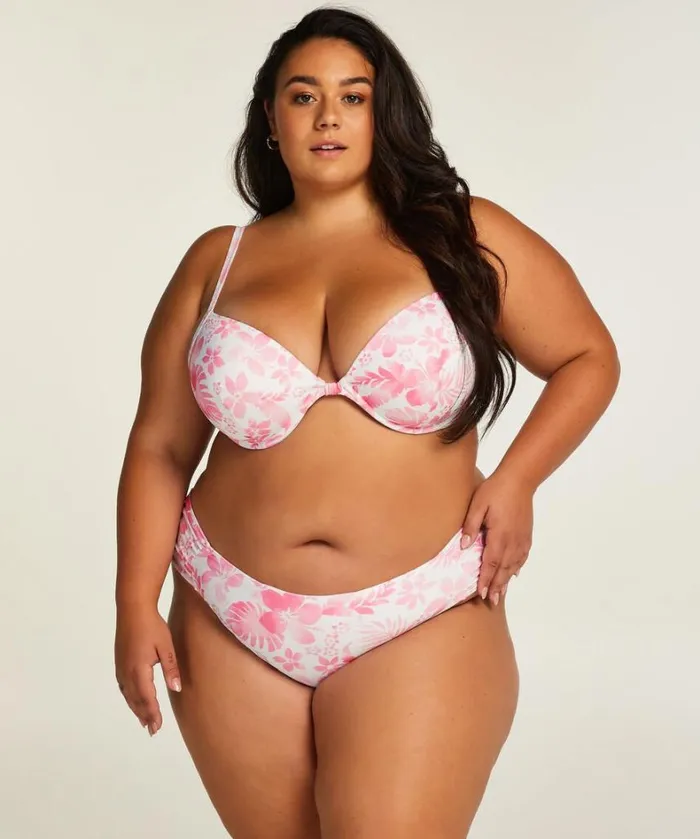 Hunkemller Tropical Padded Underwired Bikini Top 8211 Black 8211 Women Hunkemller Tropical Padded Underwired Bikini Top 8211 Black 8211 Women