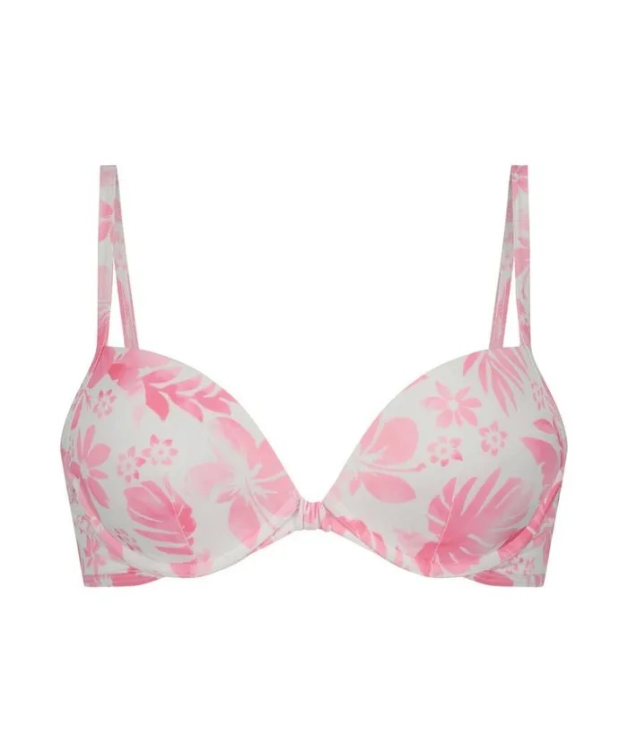 Hunkemller Tropical Padded Underwired Bikini Top 8211 Black 8211 Women Hunkemller Tropical Padded Underwired Bikini Top 8211 Black 8211 Women