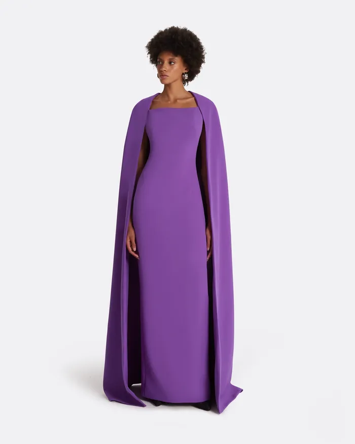 Icons Women Safiyaa Cinza Lilac Long Dress Lilac