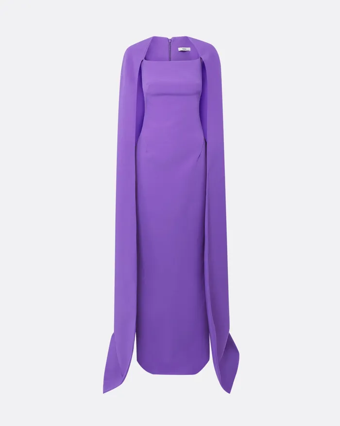 Icons Women Safiyaa Cinza Lilac Long Dress Lilac