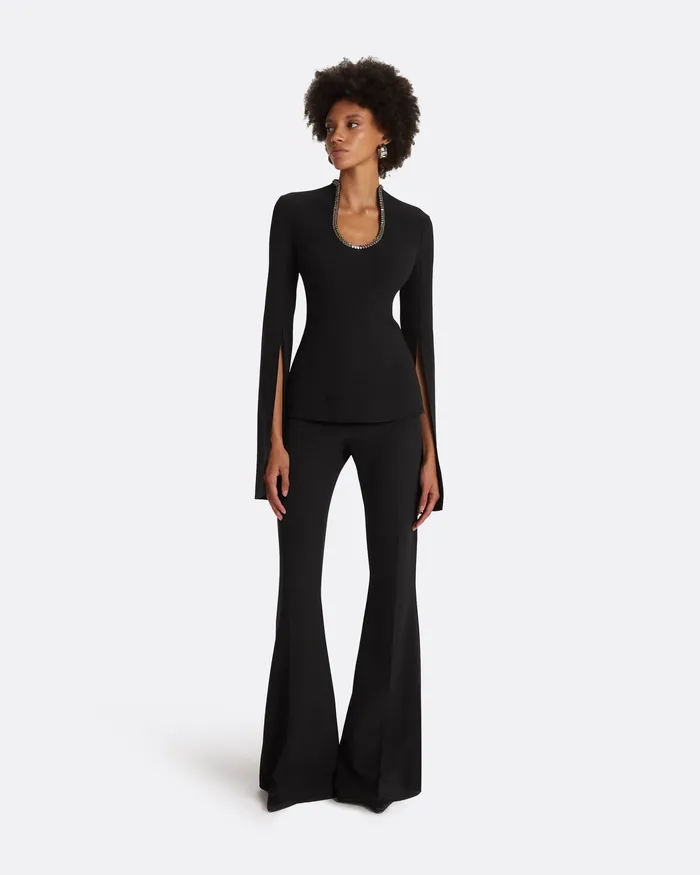 Icons Women Safiyaa Thais Black Top Black