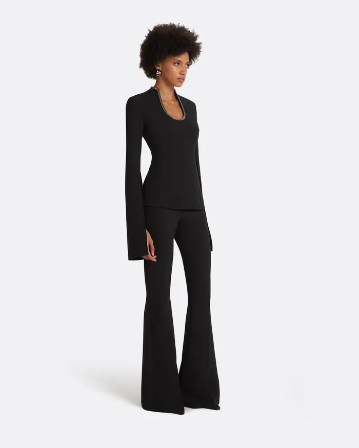 Icons Women Safiyaa Thais Black Top Black