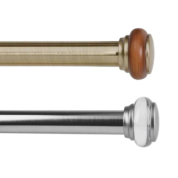 Indoor Living Adjustable Steel Titan Imperial Curtain Rods And Matching Accessories Plow and Hearth Curtain Rods and Hardware Indoor Living Adjustable Steel Titan Imperial Curtain Rods And Matching Accessories Plow and Hearth Curtain Rods and Hardware