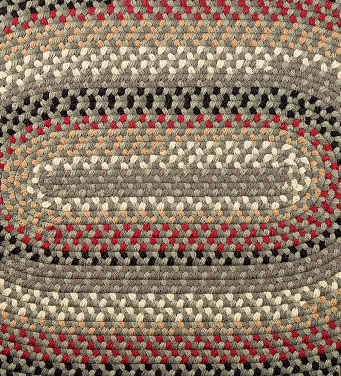 Indoor Living IndoorOutdoor Braided Polypro Roanoke Round Chair Pad With Ties 8211 Black Multi Plow and Hearth Braided Rugs Indoor Living IndoorOutdoor Braided Polypro Roanoke Round Chair Pad With Ties 8211 Black Multi Plow and Hearth Braided Rugs