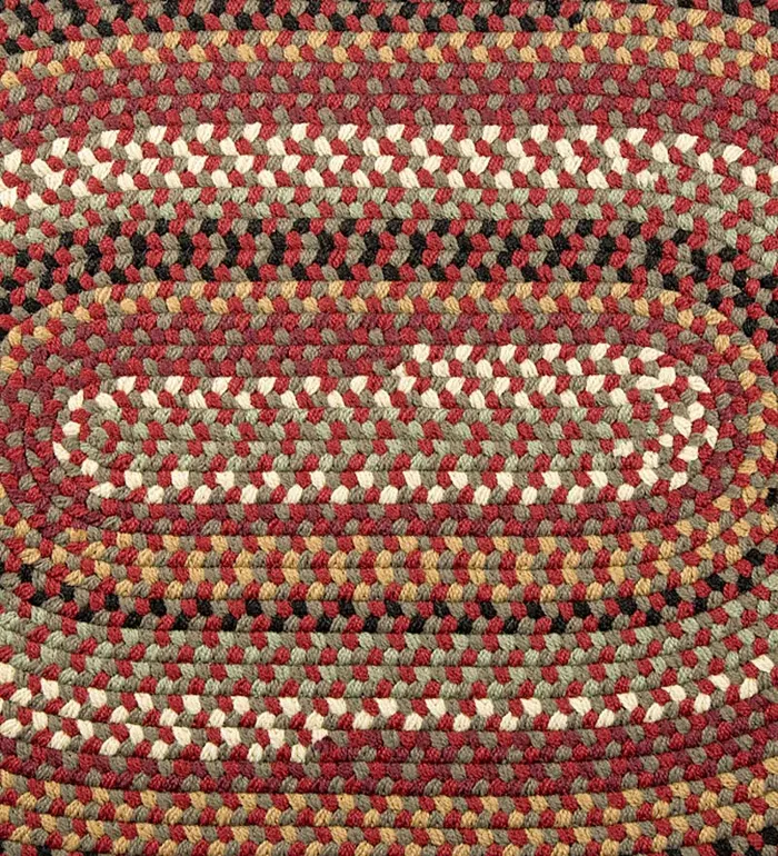 Indoor Living IndoorOutdoor Braided Polypro Roanoke Round Chair Pad With Ties 8211 Black Multi Plow and Hearth Braided Rugs Indoor Living IndoorOutdoor Braided Polypro Roanoke Round Chair Pad With Ties 8211 Black Multi Plow and Hearth Braided Rugs
