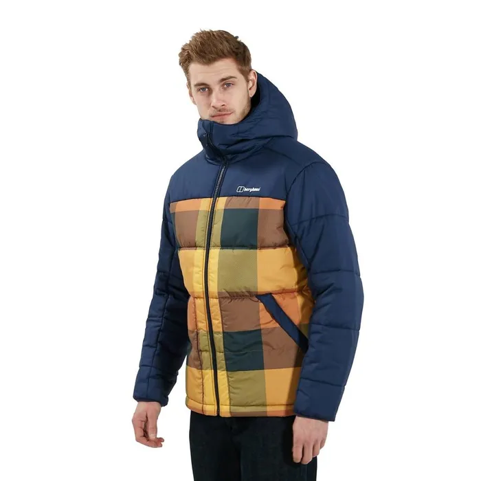 Insulated Men Berghaus Komatiite Insulated Jacket 8211 Blue Brown Insulated Men Berghaus Komatiite Insulated Jacket 8211 Blue Brown