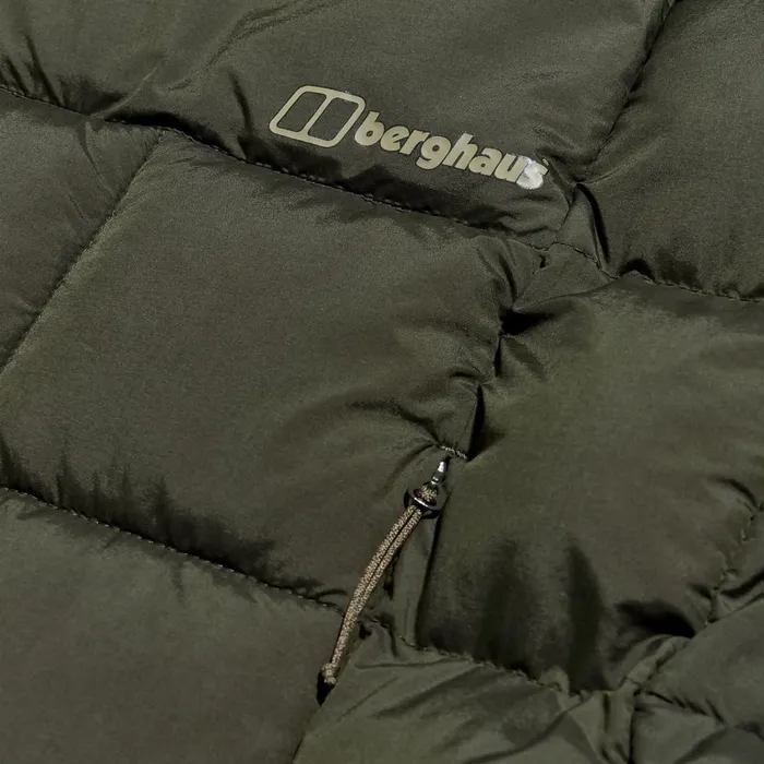 Insulated Men Berghaus Nollan Insulated Shirt Jacket 8211 Dark Green