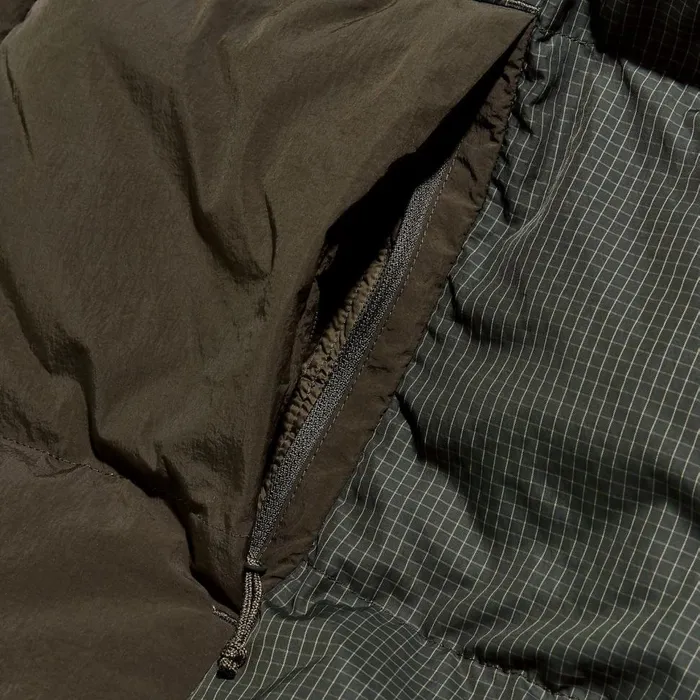 Insulated Men Berghaus Sabber Down Hooded Jacket 8211 Dark Green