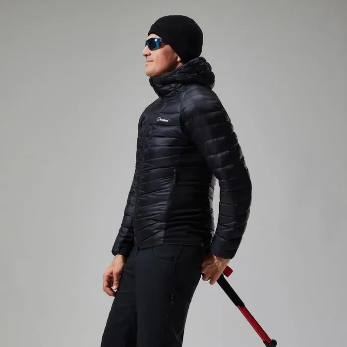 Insulated Men Berghaus Tephra 20 Hooded Insulated Jacket 8211 Black
