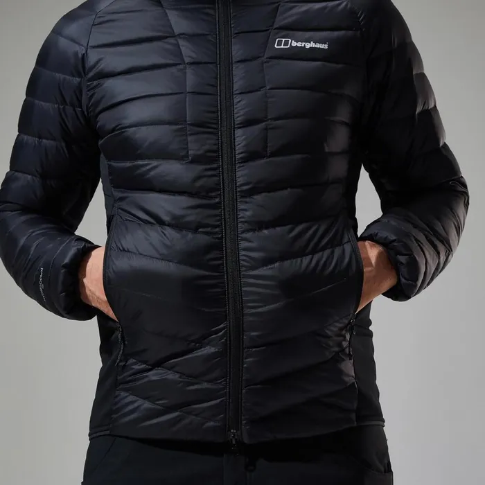 Insulated Men Berghaus Tephra 20 Hooded Insulated Jacket 8211 Black