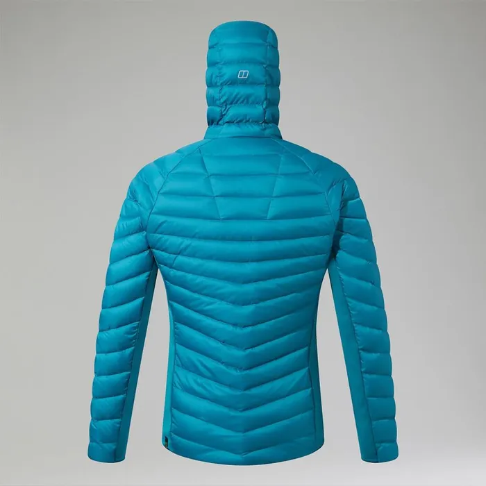 Insulated Men Berghaus Tephra 20 Hooded Insulated Jacket 8211 Turquoise