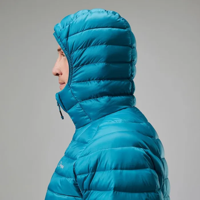 Insulated Men Berghaus Tephra 20 Hooded Insulated Jacket 8211 Turquoise