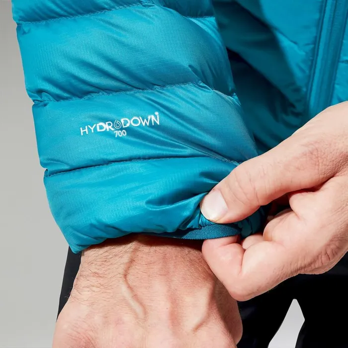 Insulated Men Berghaus Tephra 20 Hooded Insulated Jacket 8211 Turquoise