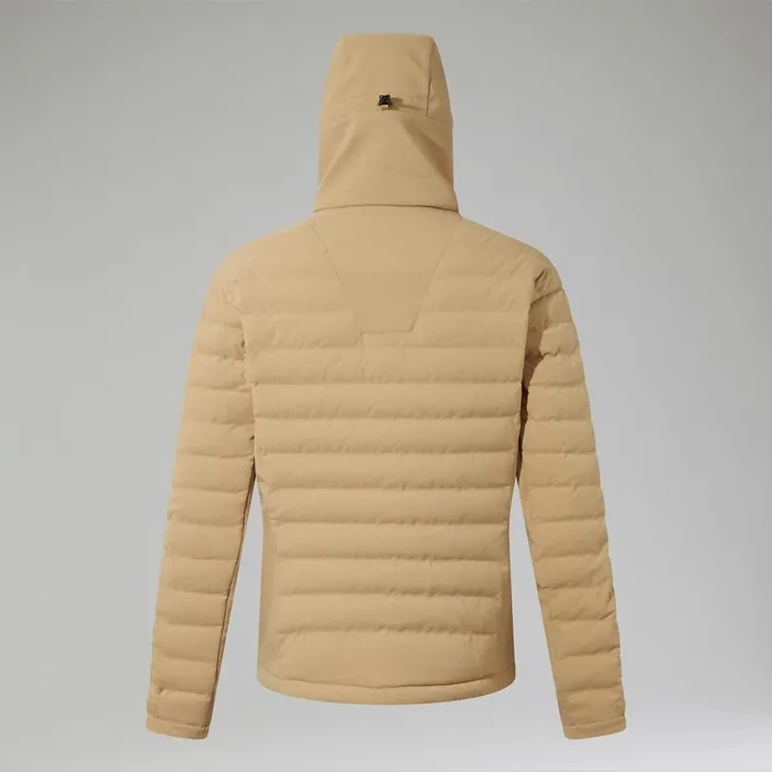 Insulated Men Berghaus Theran Hybrid Hooded Insulated Jacket 8211 Natural