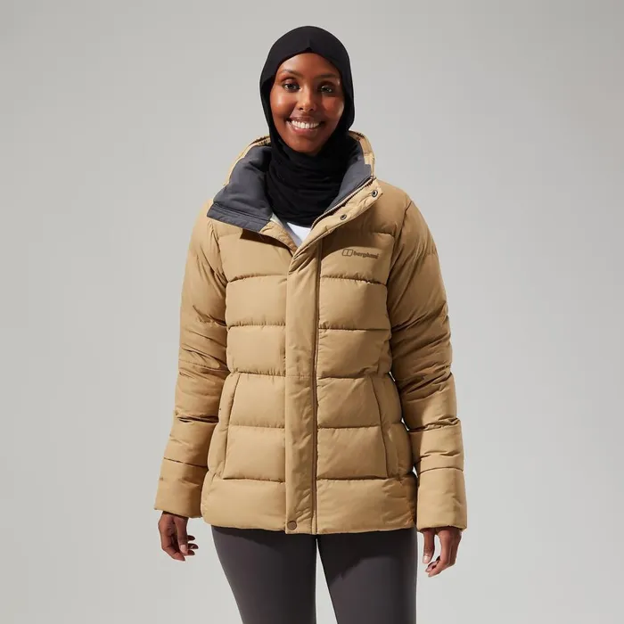 Insulated Women Berghaus Rosthwaite Reflect Down Jacket 8211 Natural