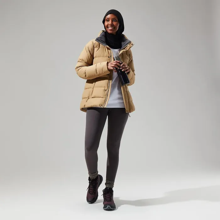 Insulated Women Berghaus Rosthwaite Reflect Down Jacket 8211 Natural